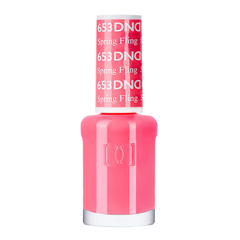 DND Nail Lacquer - 653 Coral Colors - Spring Fling
