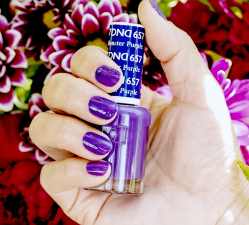 DND Nail Lacquer - 657 Purple Colors - Monster Purple