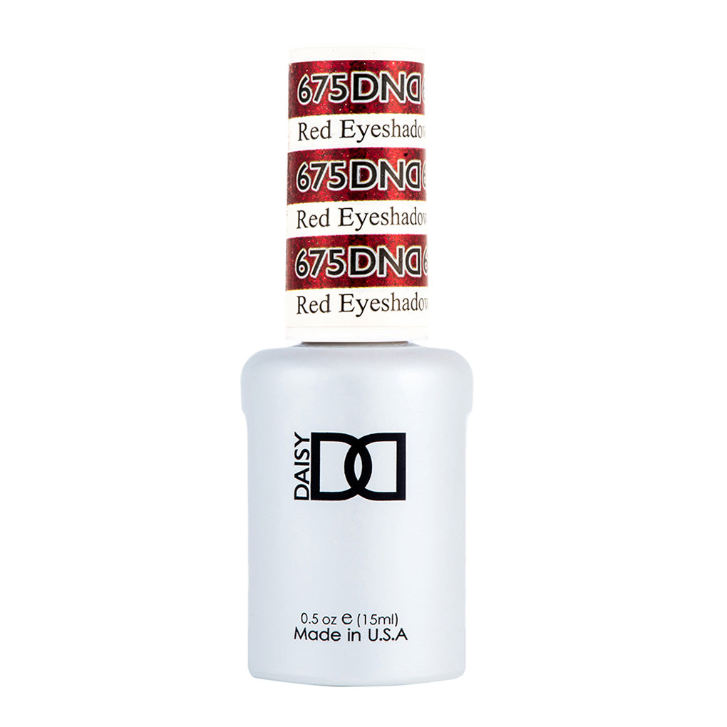 DND Gel Polish - 675 Red Colors - Red Eyeshadow