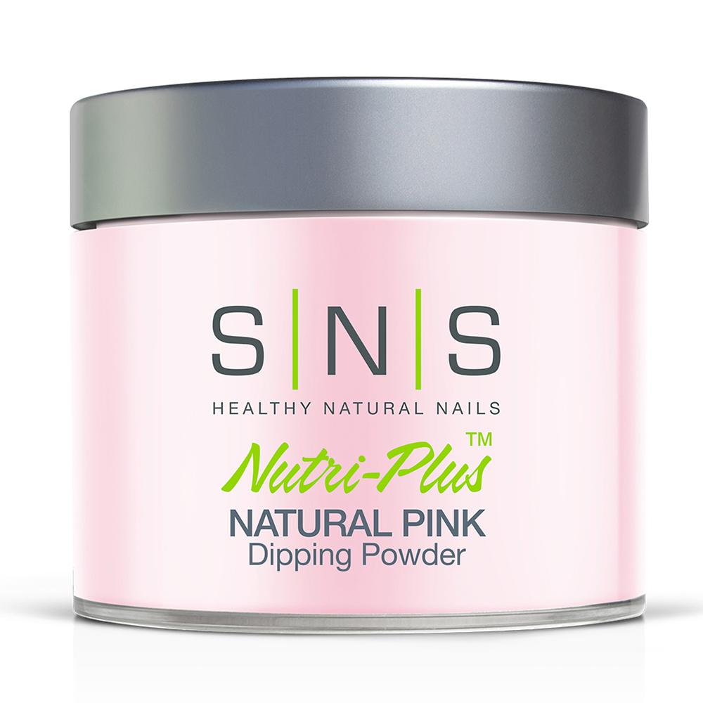 SNS Natural Pink Dipping Powder Pink & White - 4 oz