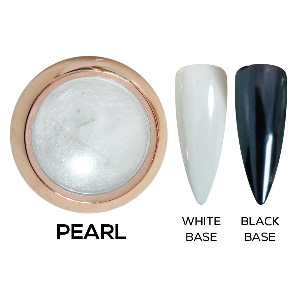  Aurora Chrome Powder - Pearl by Chrome sold by DTK Nail Supply