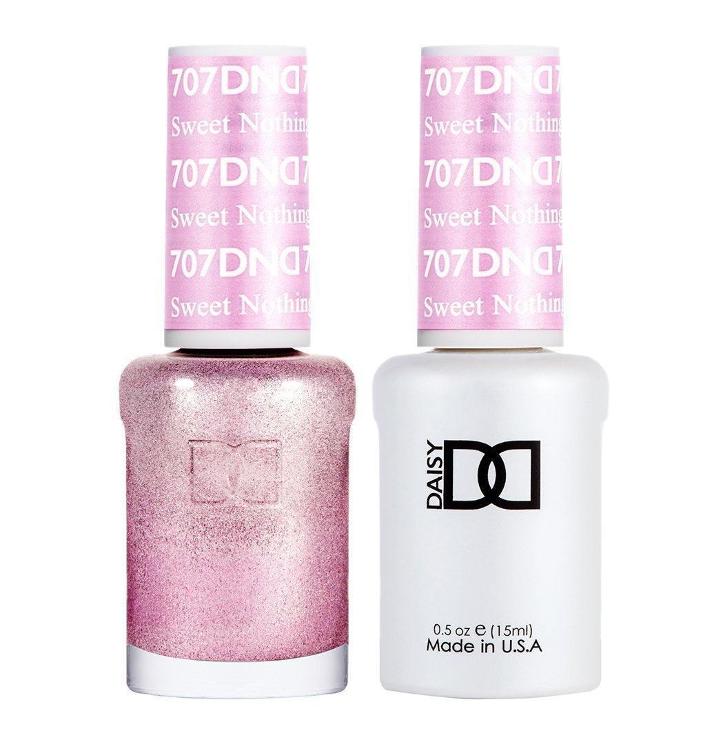 DND Gel Nail Polish Duo - 707 Pink Colors - Sweet Nothing