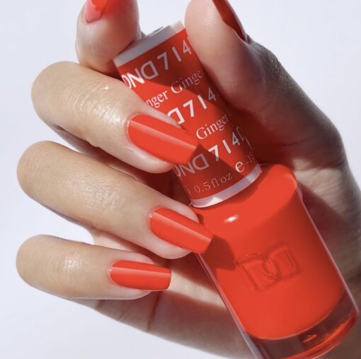 DND Gel Polish - 714 Orange Colors - Ginger