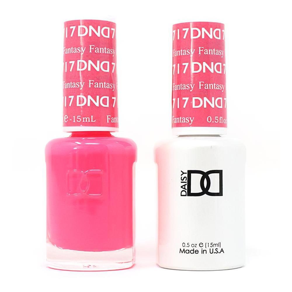 DND Gel Nail Polish Duo - 717 Pink Colors - Fantasy