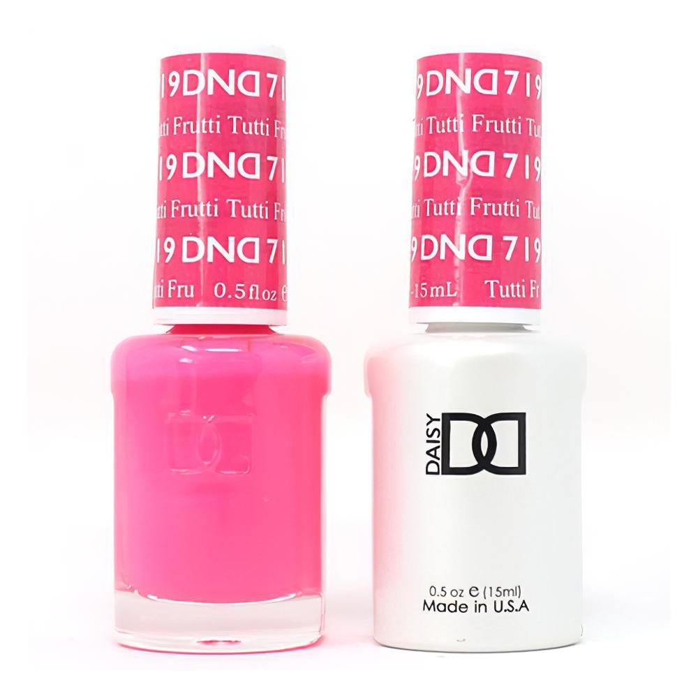 DND Gel Nail Polish Duo - 719 Pink Colors - Tutti Frutti