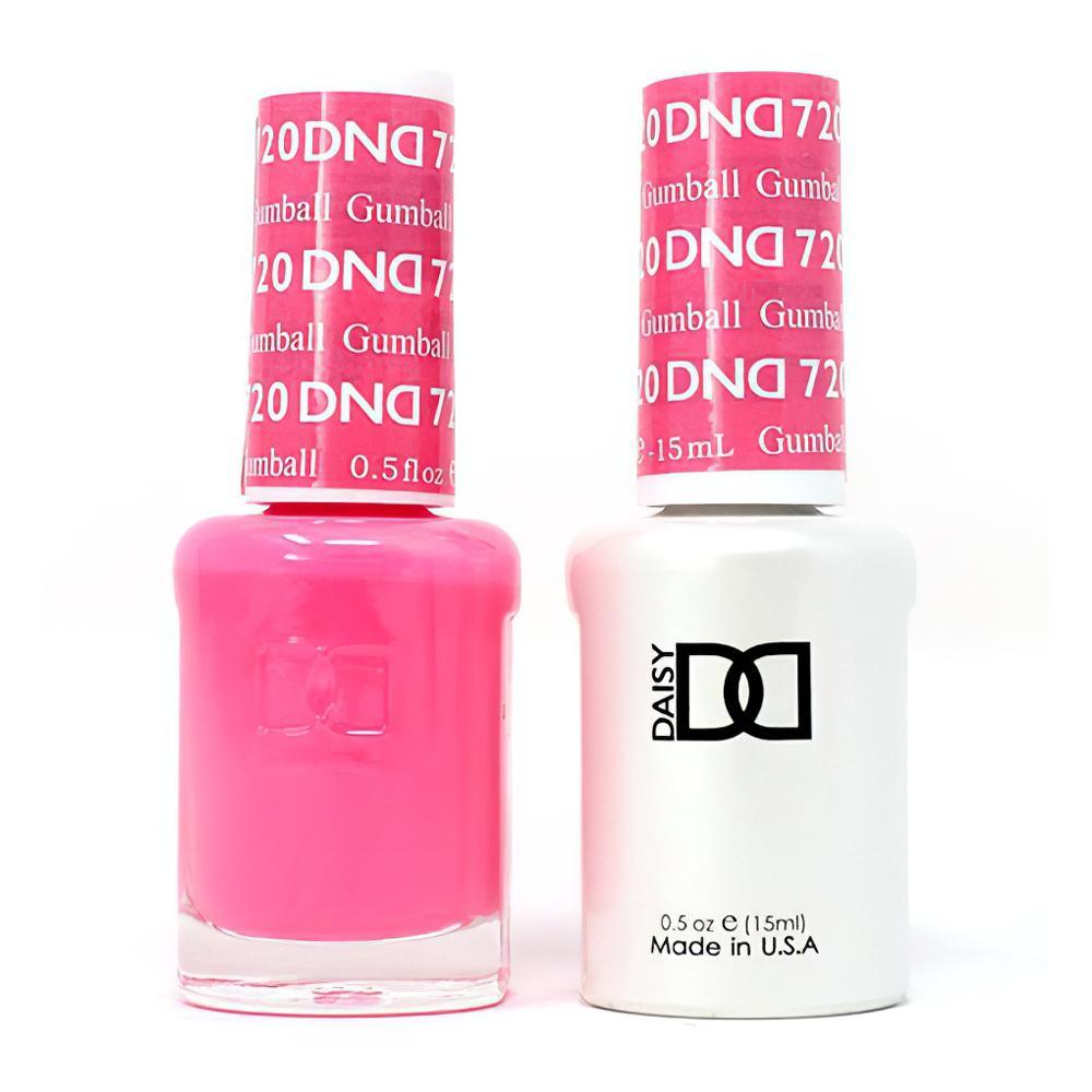 DND Gel Nail Polish Duo - 720 Pink Colors - Gumball