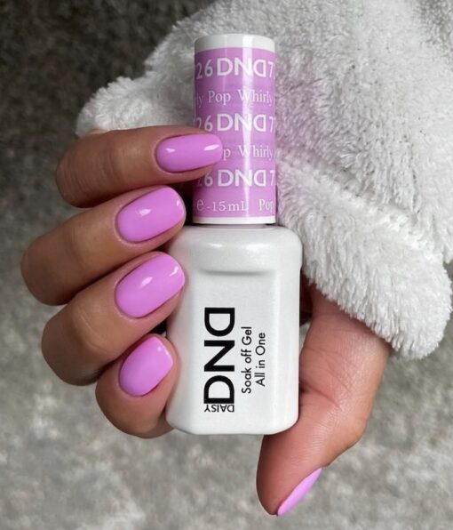 DND Gel Polish - 726 Purple Colors - Whirly Pop