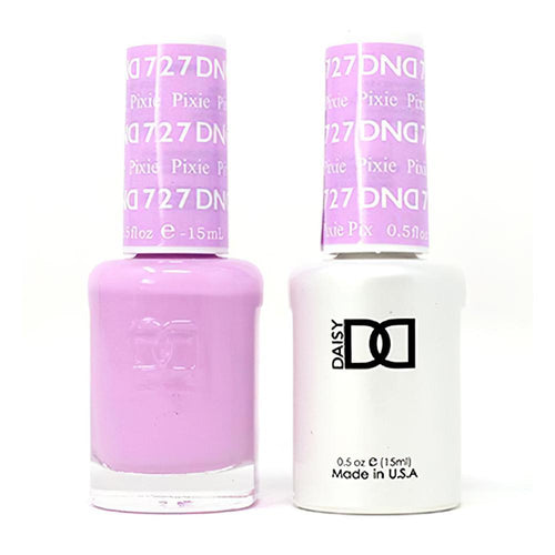 DND Gel Nail Polish Duo - 727 Purple Colors - Pixie