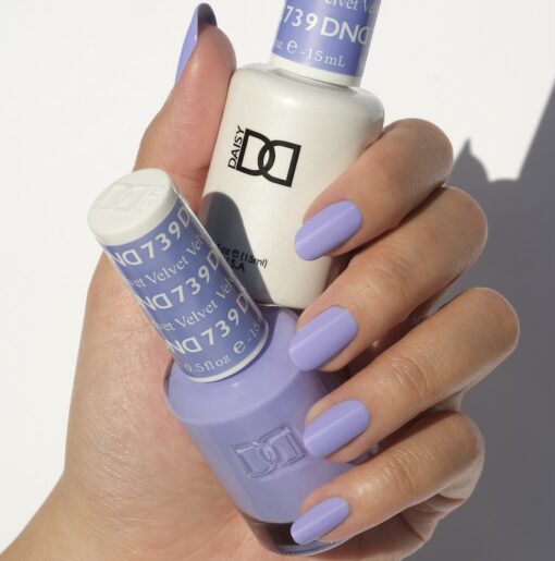 DND Gel Polish - 739 Purple Colors - Velvet