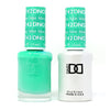 DND Gel Nail Polish Duo - 742 Green Colors - Minty Mint