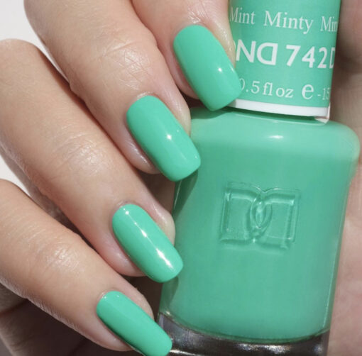 DND Gel Polish - 742 Green Colors - Minty Mint