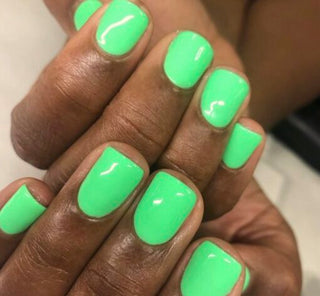 DND Nail Lacquer - 743 Green Colors - Mike Ike