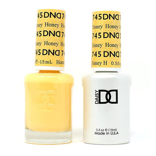 DND Gel Nail Polish Duo - 745 Yellow Colors - Honey