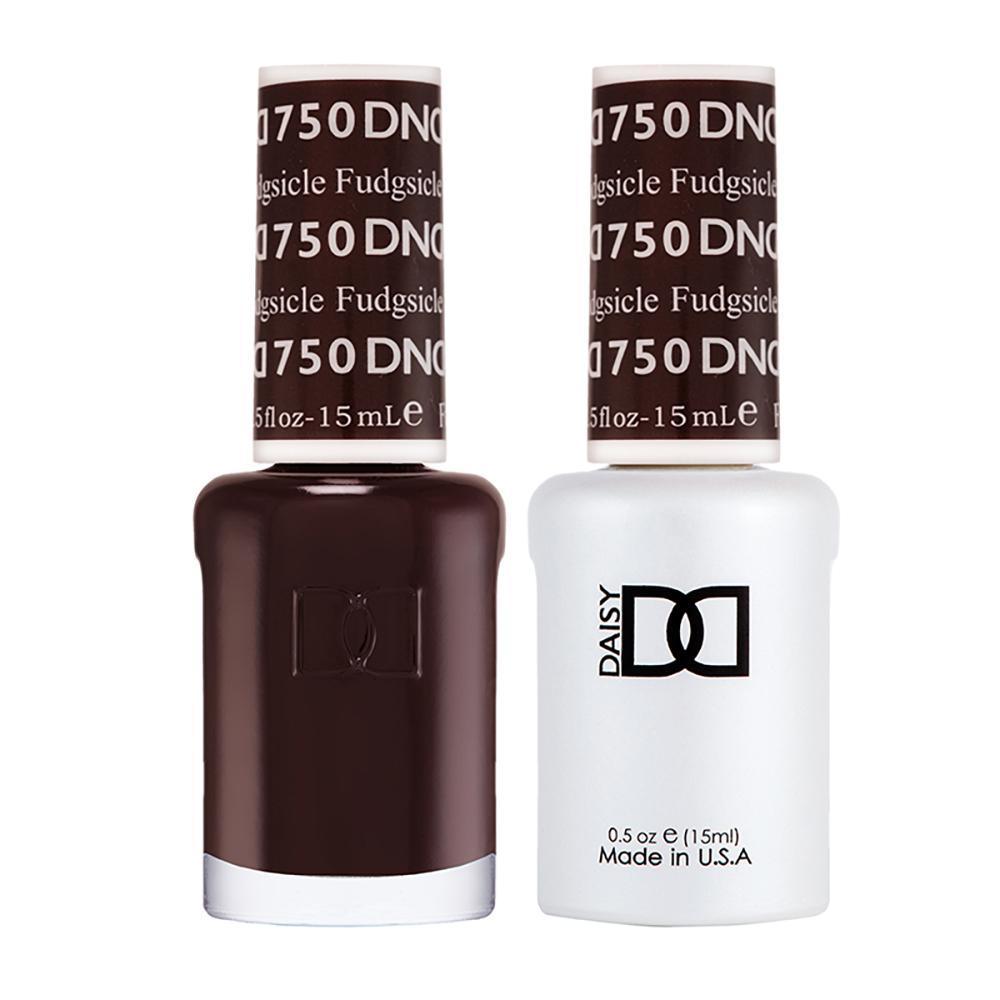 DND Gel Nail Polish Duo - 750 Brown Colors - Fudgsicle