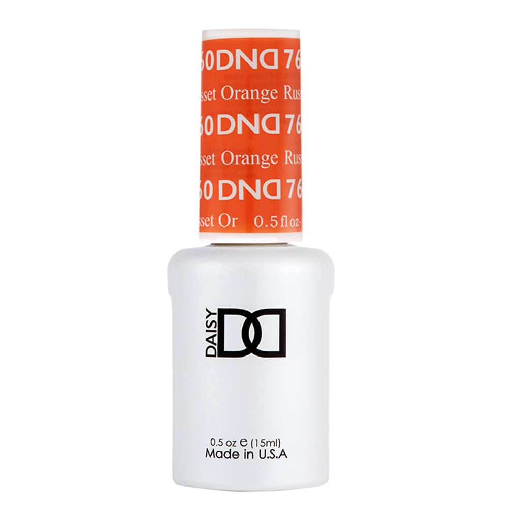 DND Gel Polish - 760 Orange Colors - Russet Orange