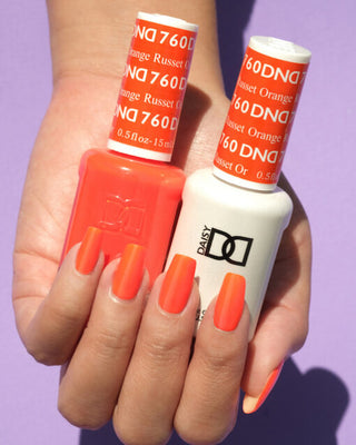 DND Gel Polish - 760 Orange Colors - Russet Orange