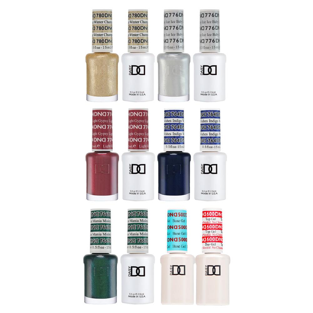  DND Gel Starter Kit: 764, 766, 774, 776, 780, BT 500-600 by DND - Daisy Nail Designs sold by DTK Nail Supply