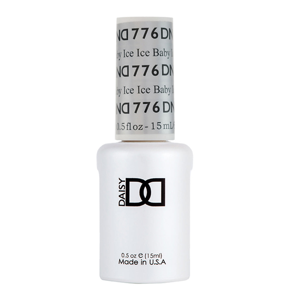 DND Gel Polish - 776 Silver Colors - Ice Ice Baby