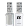 DND Gel Nail Polish Duo - 776 Silver Colors - Ice Ice Baby
