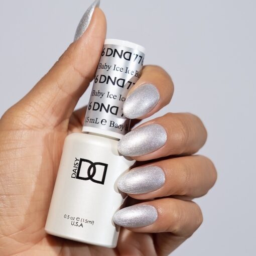 DND Gel Polish - 776 Silver Colors - Ice Ice Baby