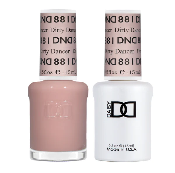 DND Gel Nail Polish Duo - 881 Dirty Dancer - DND Sheer Collection