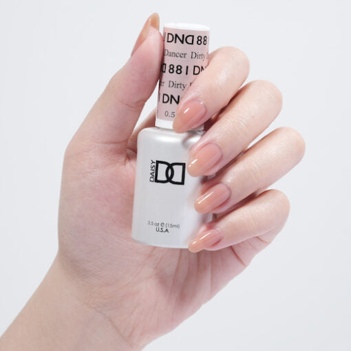 DND Gel Nail Polish Duo - 881 Dirty Dancer - DND Sheer Collection