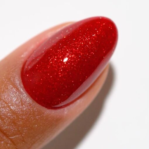 DND Gel Nail Polish Duo - 896 Cherry Citrus - DND Super Glitter Collection