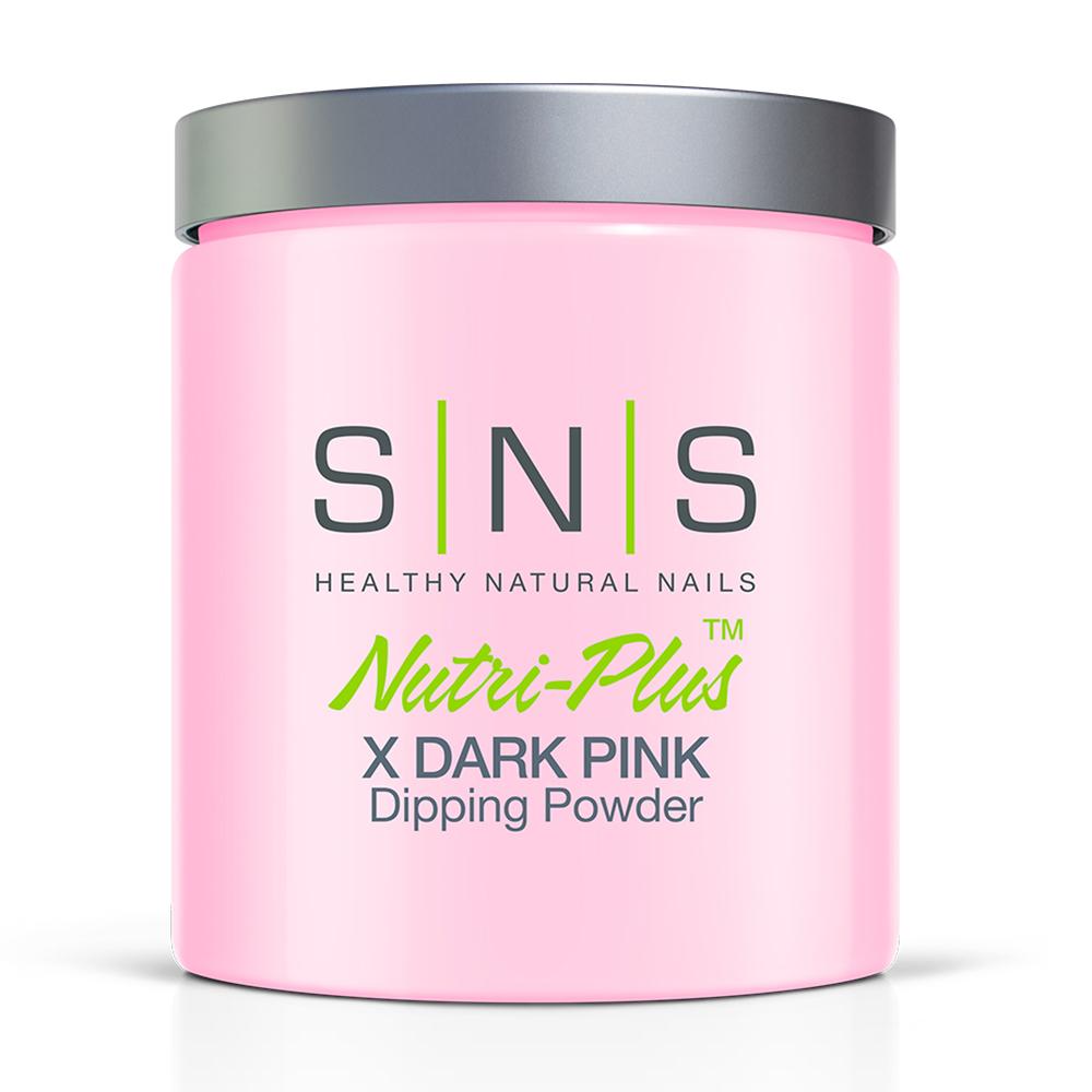 SNS X Dark Pink Dipping Powder Pink & White - 16 oz