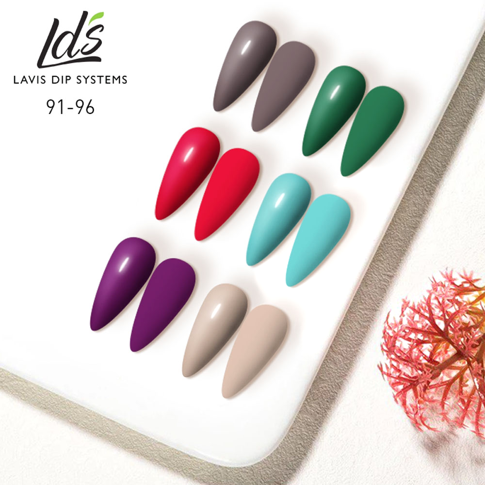 LDS Healthy Gel Color Set (6 colors) : 91 to 96