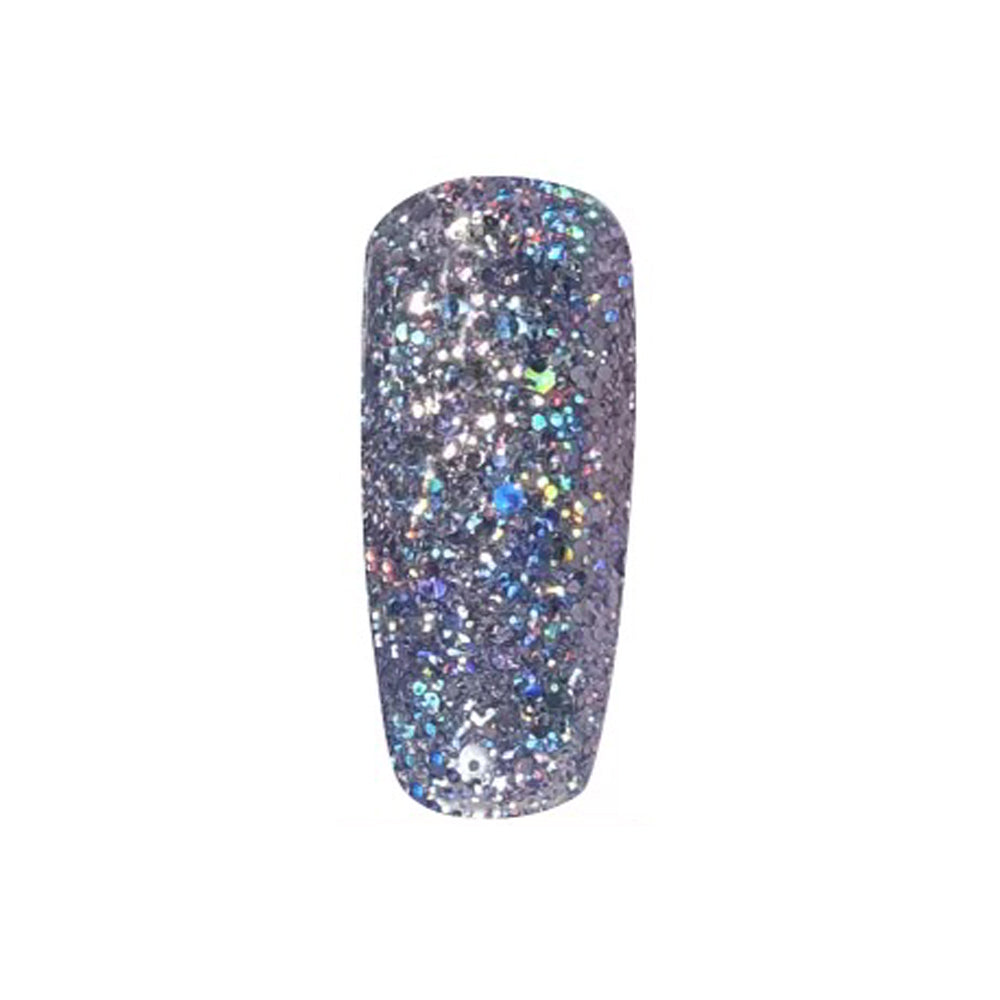 DND Gel Nail Polish Duo - 915 Galactic Aura - DND Super Glitter Collection