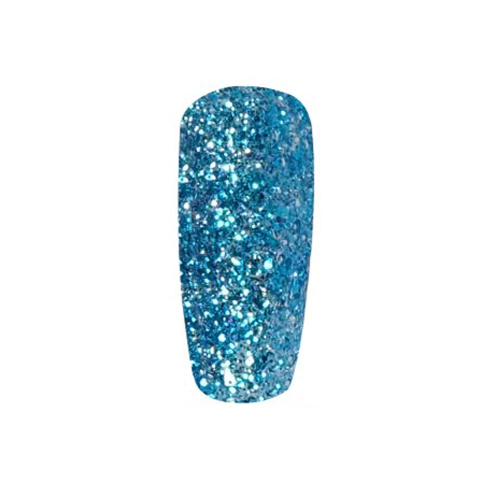 DND Gel Nail Polish Duo - 926 Blue Aura - DND Super Glitter Collection