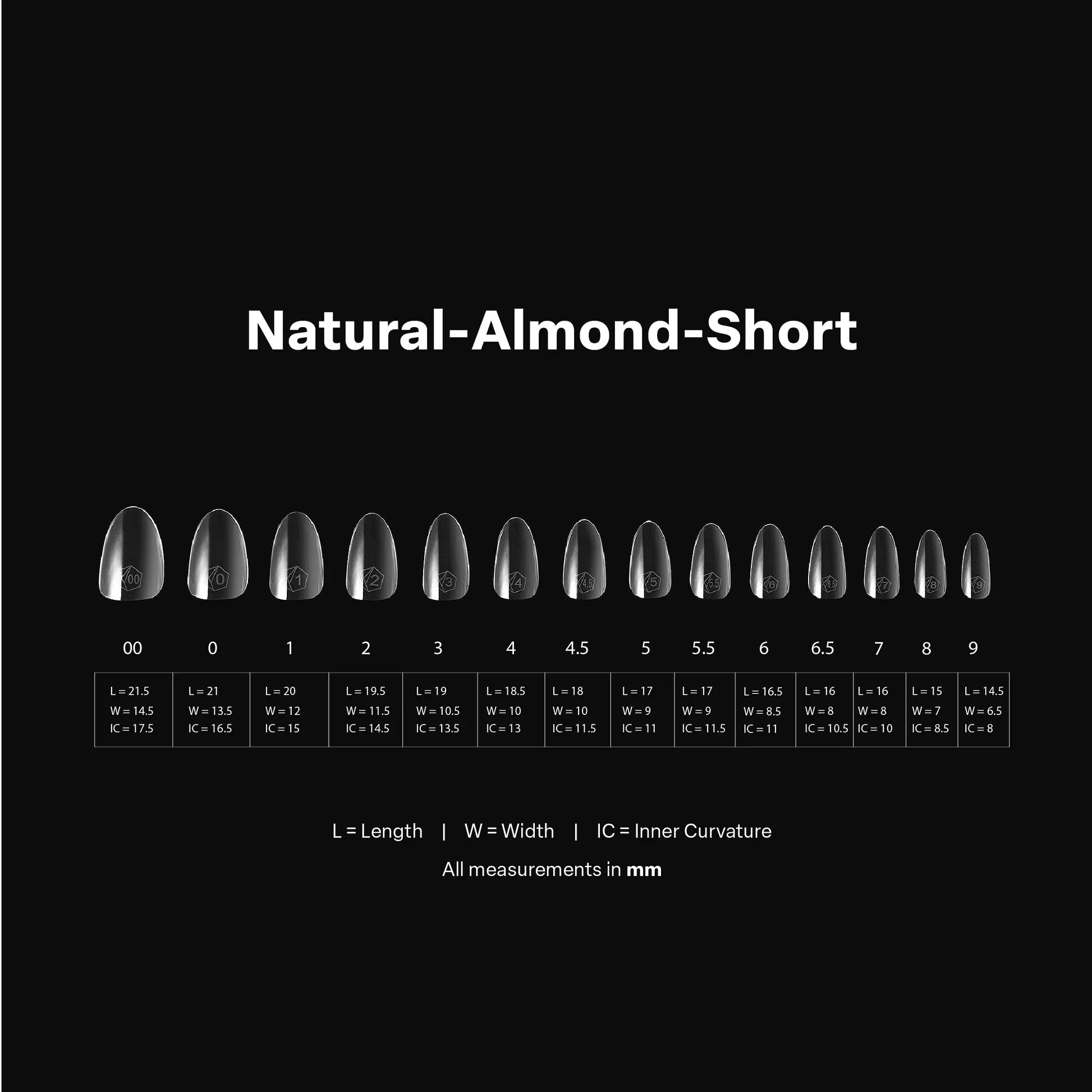 APRES - Gel-X - Natural Almond Short (PCS)