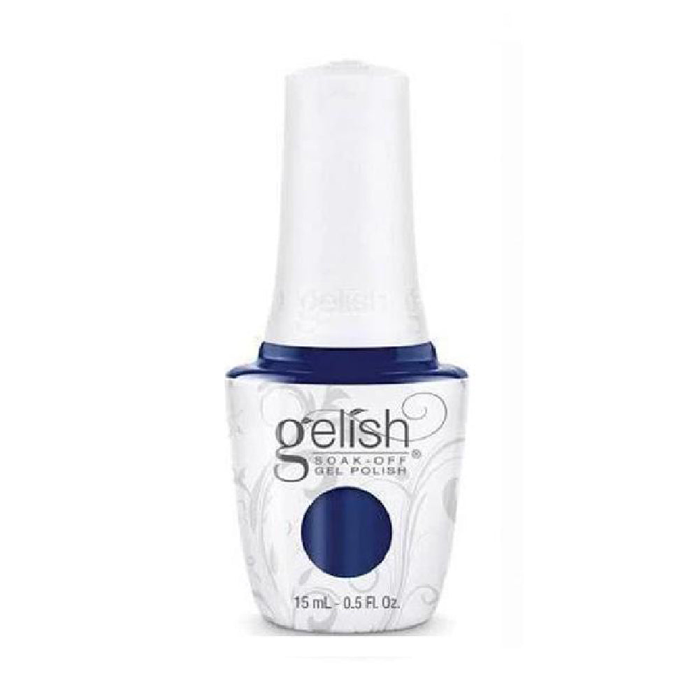 Gelish Nail Colours - Blue Gelish Nails - 863 After Dark - 1110863