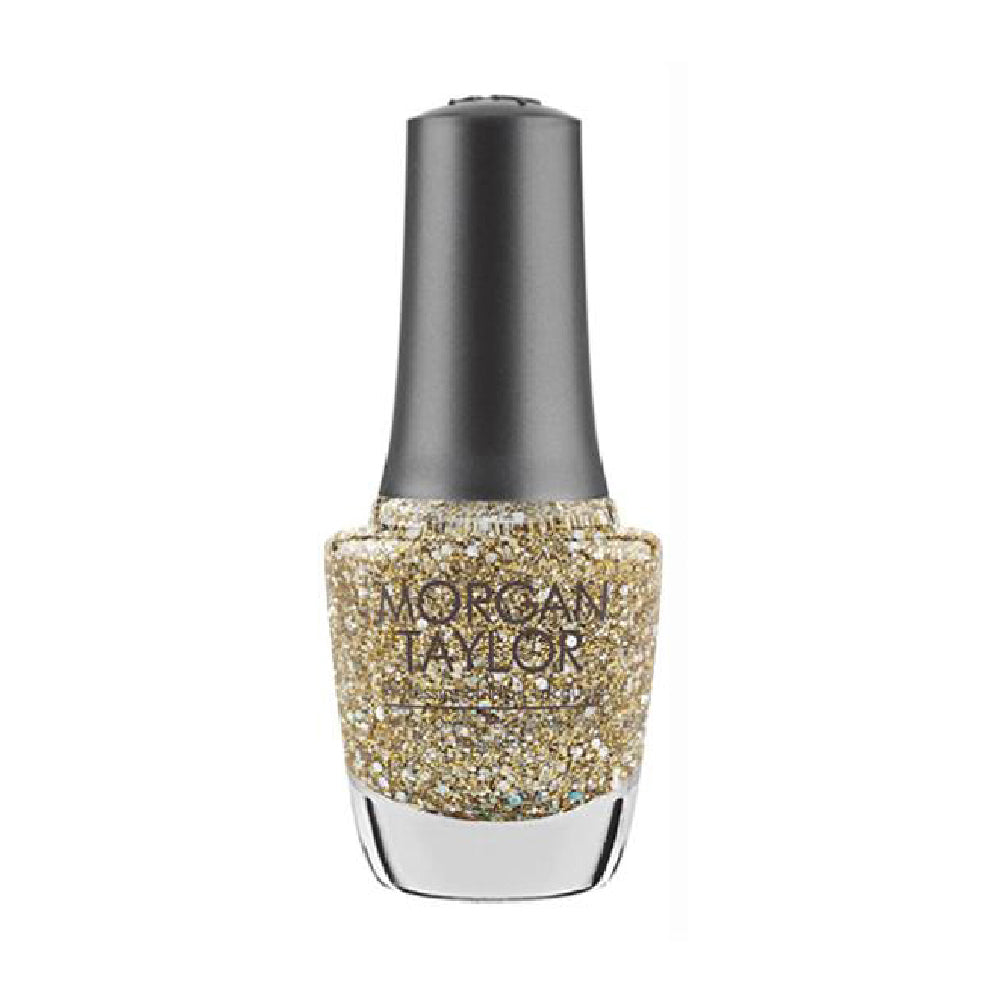  Morgan Taylor 947 - All That Glitters Is Gold - Nail Lacquer 0.5 oz - 3110947 by Gelish sold by DTK Nail Supply