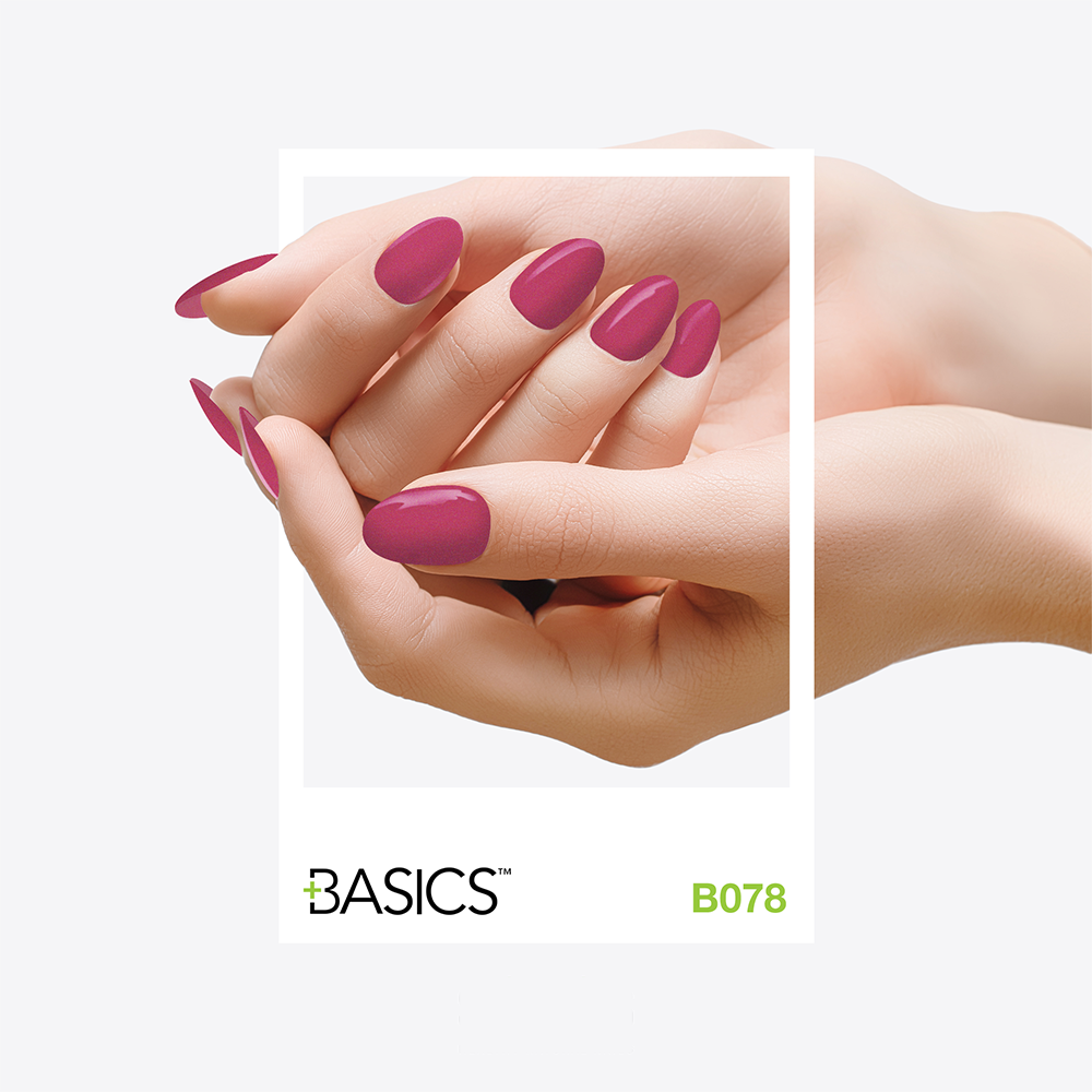  SNS Basics 078 - Gel Polish & Matching Nail Lacquer Duo Set - 0.5oz by SNS Basic sold by DTK Nail Supply