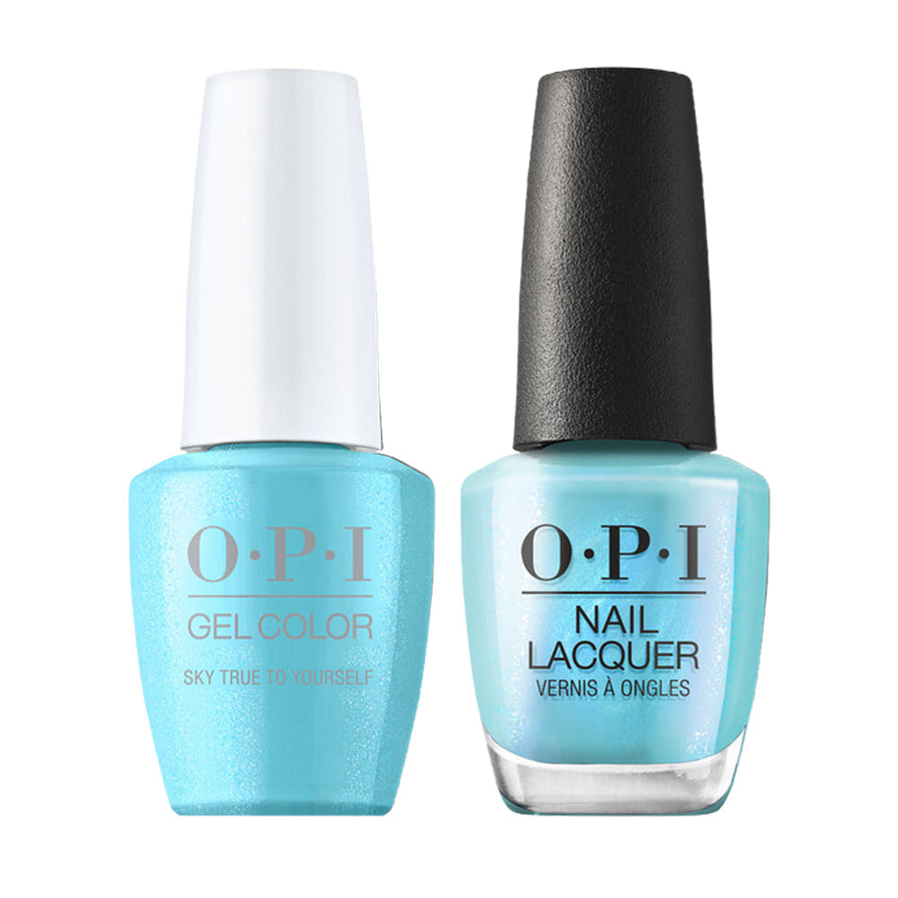 OPI Gel Nail Polish Duo - B07 Sky True to Yourself