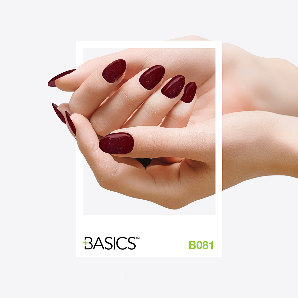  SNS Basics 081 - Gel Polish & Matching Nail Lacquer Duo Set - 0.5oz by SNS Basic sold by DTK Nail Supply