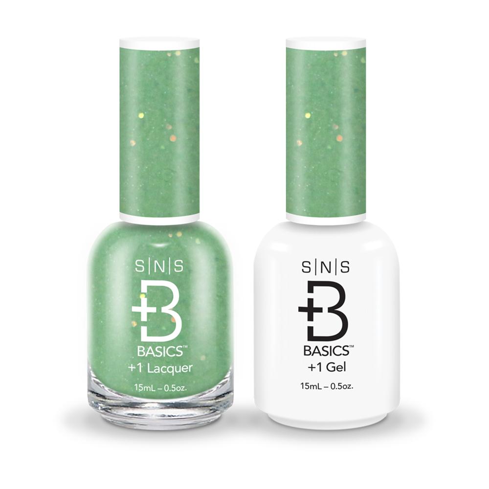  SNS Basics 111 - Gel Polish & Matching Nail Lacquer Duo Set - 0.5oz by SNS Basic sold by DTK Nail Supply