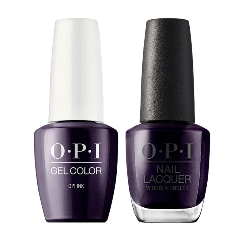 OPI Gel Nail Polish Duo - B61 OPI Ink - Purple Colors