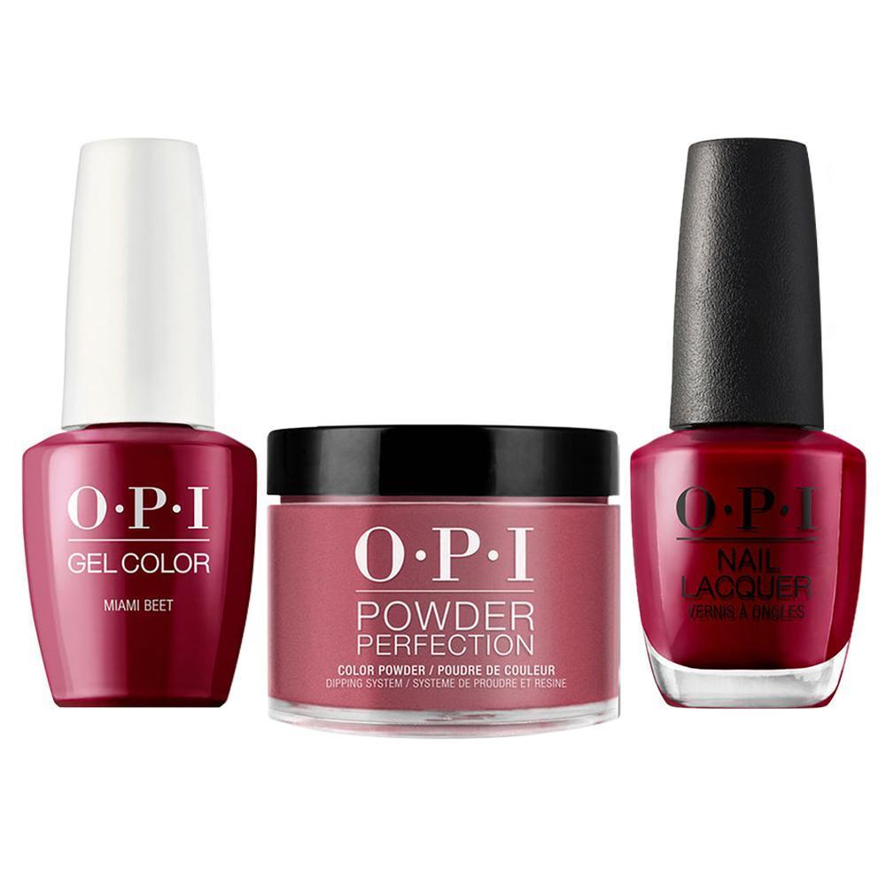 OPI 3 in 1 - DGLB78 - Miami Beet