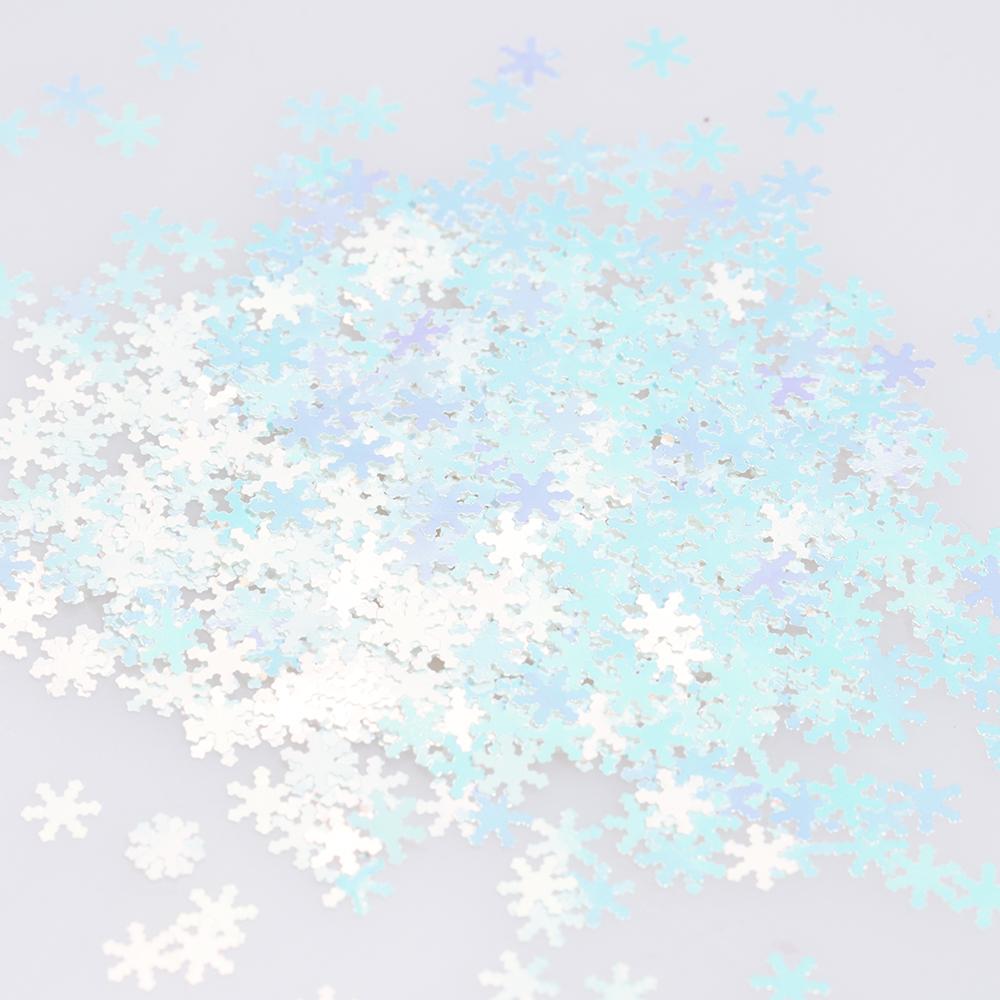 LDS Snowflake Glitter Nail Art - SF03 - Diva Lights - 0.5 oz