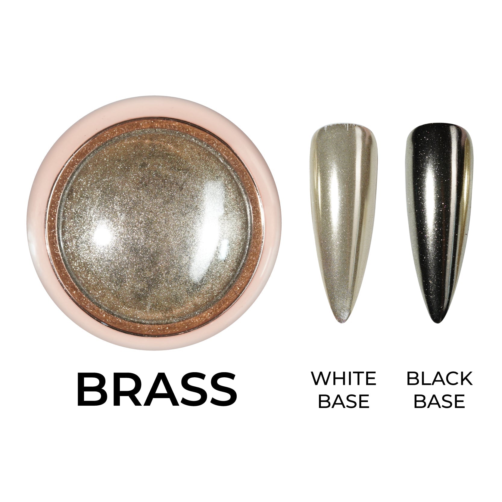 Chrome Classic Powder - Brass