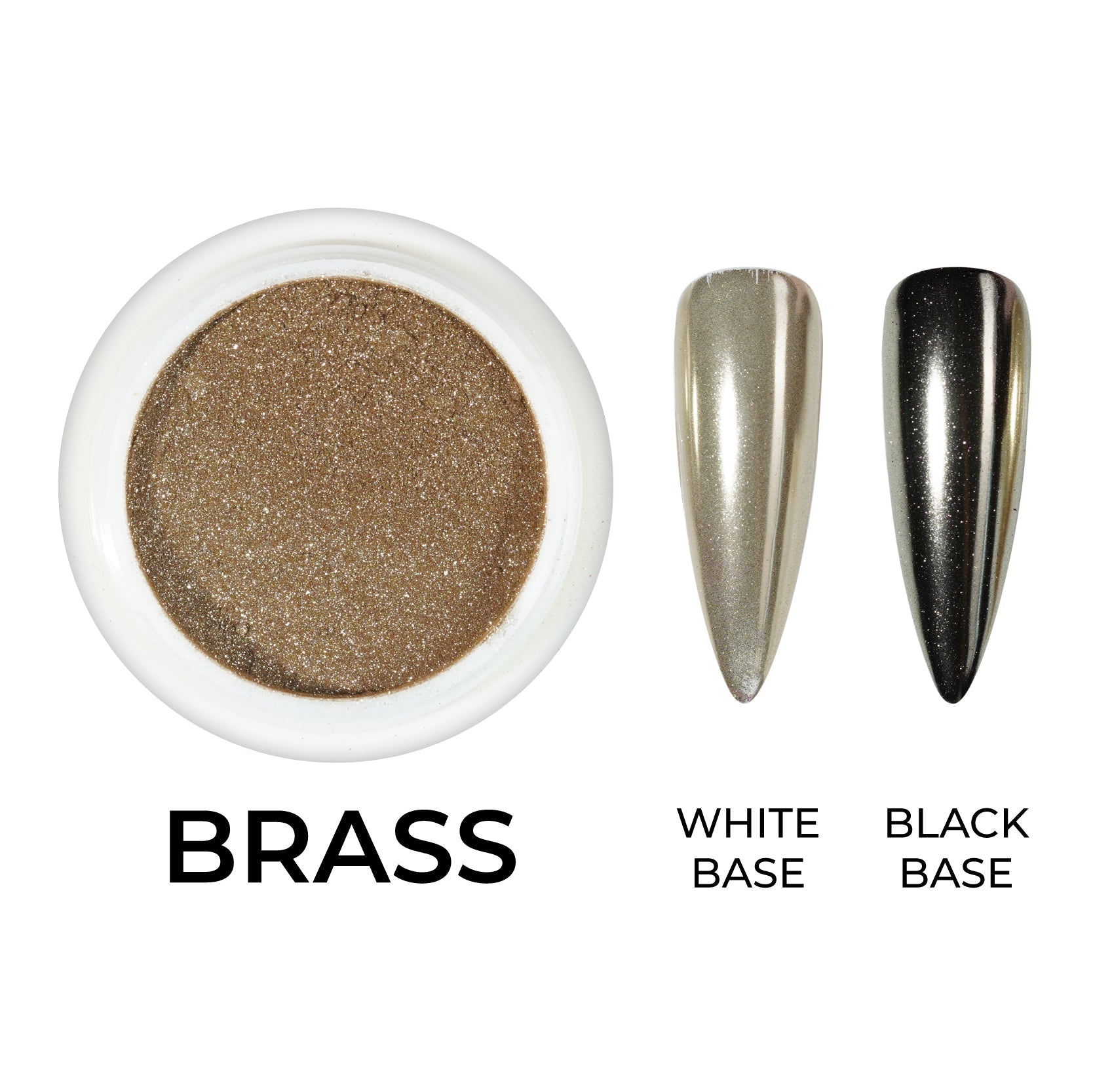 Chrome Classic Powder - Brass