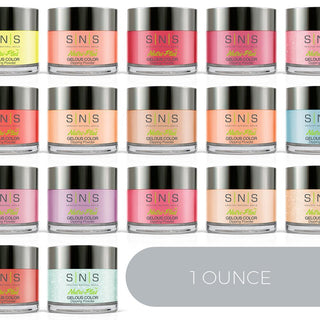 SNS Bare To Dare Collection - 1oz/ea (24 Colors): BD01 - BD24