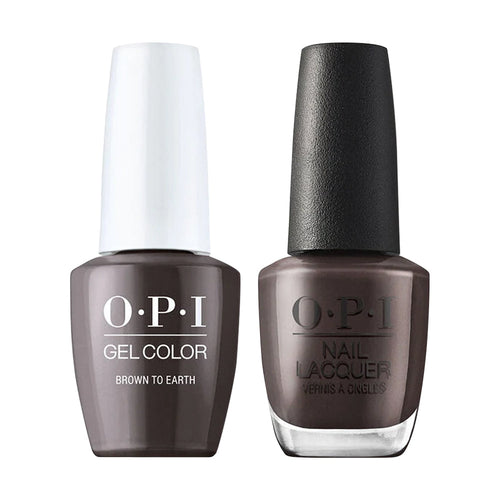 OPI Gel Nail Polish Duo - F04 Brown To Earth