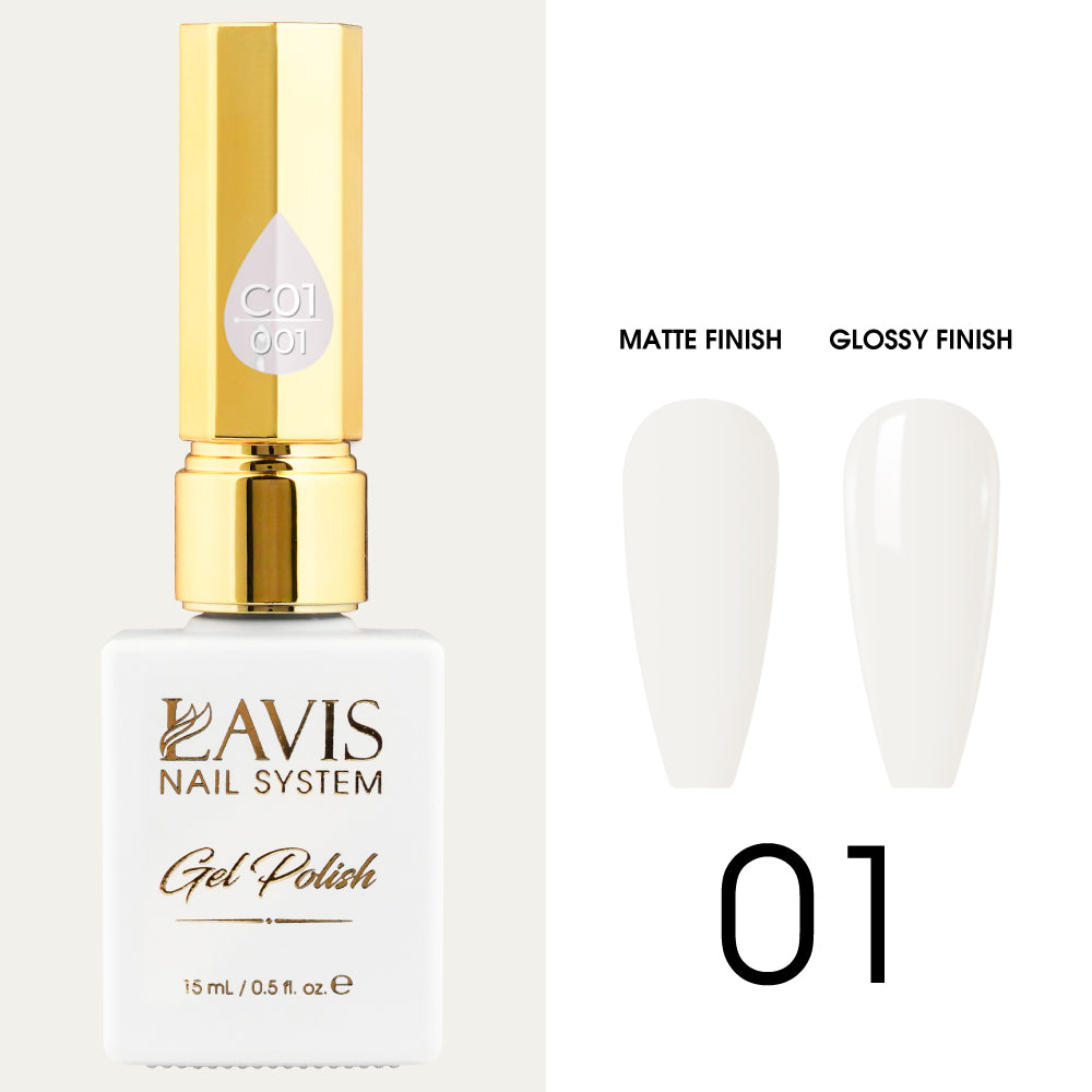 LAVIS C01 - 001 - Gel Polish 0.5 oz - Whimsical Collection