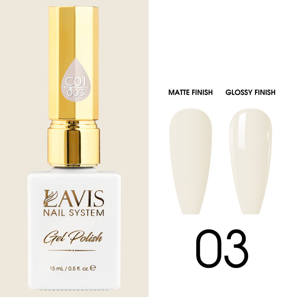 LAVIS C01 - 003 - Gel Polish 0.5 oz - Whimsical Collection