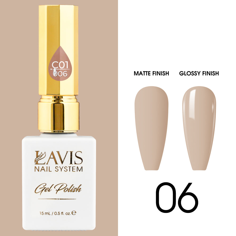 LAVIS C01 - 006 - Gel Polish 0.5 oz - Whimsical Collection