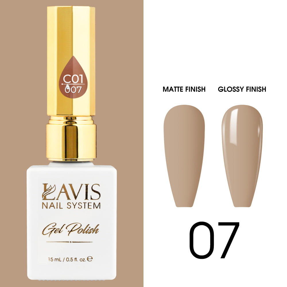 LAVIS C01 - 007 - Gel Polish 0.5 oz - Whimsical Collection