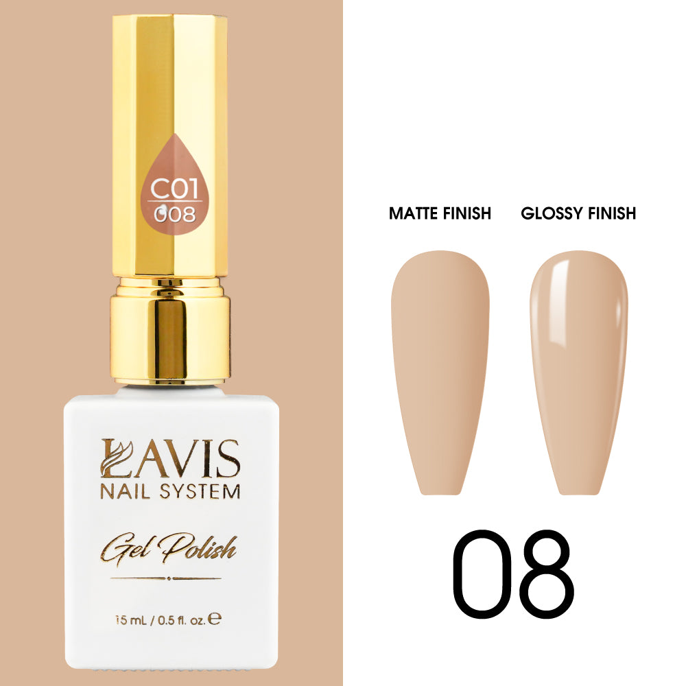 LAVIS C01 - 008 - Gel Polish 0.5 oz - Whimsical Collection